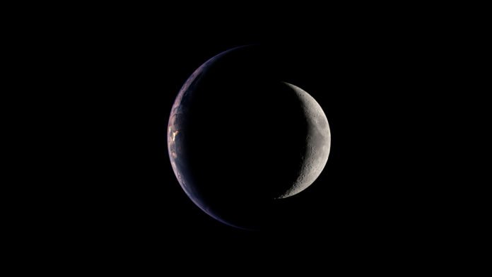 a-perfect-circle-black-earth-moon-planet