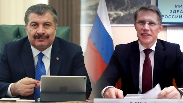 Türkiye ve Rusya Covid-19 Aşısı İçin Ortak Çalışmalara Başlıyor