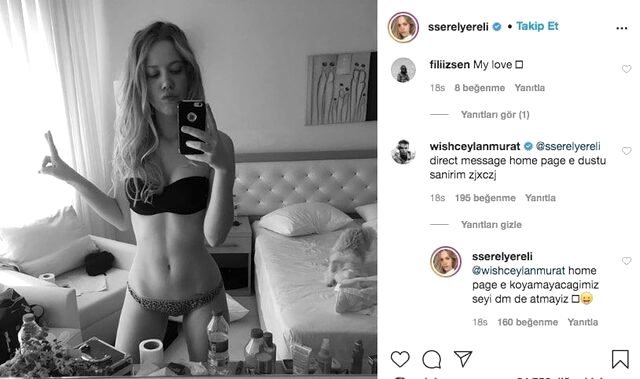 Murat Ceylan'dan Serel Yereli'nin İç Çamaşırlı Pozuna Olay Yorum: DM'den Atacakken Ana Sayfaya Düşmüş