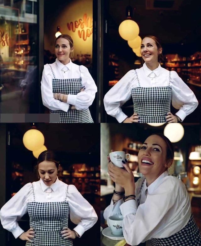 5 Aylık Hamile Meryem Uzerli, Yeni Mekanında Belirginleşen Karnıyla Poz Verdi