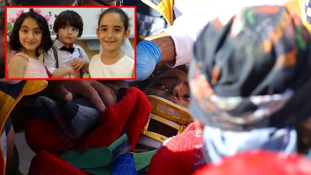 Anne ve 3 Çocuğu Enkaz Altından Çıkarılmıştı! Sağ Kurtarılan Bir Çocuk Hastanede Hayatını Kaybetti