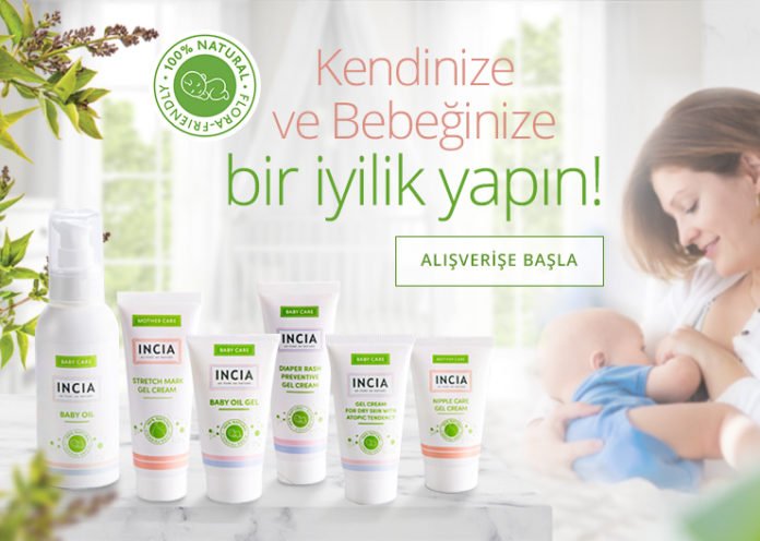 Bebeğinizin Hassas Cildi için En Doğal Pişik Önleyici Krem INCIA’dan!