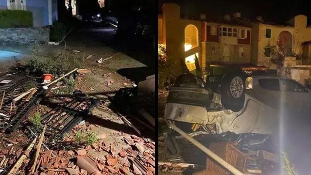 Doğal Afetler İzmir'i Vurmaya Devam Ediyor! Çeşme'de Hortum, Güzelbahçe'de Dolu