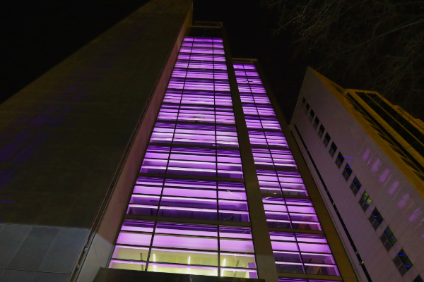 Abdi İbrahim Tower, Epilepsi Farkındalığı İçin Mora Bürünüyor