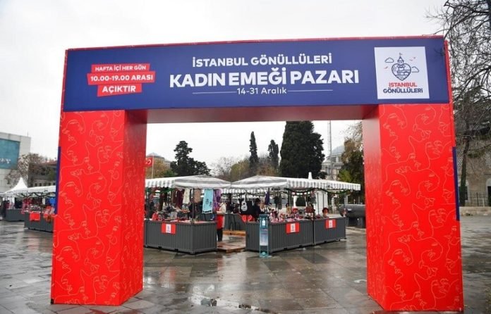 İstanbul Gönüllüleri Kadın Emeği Projesi Kadıköy'de