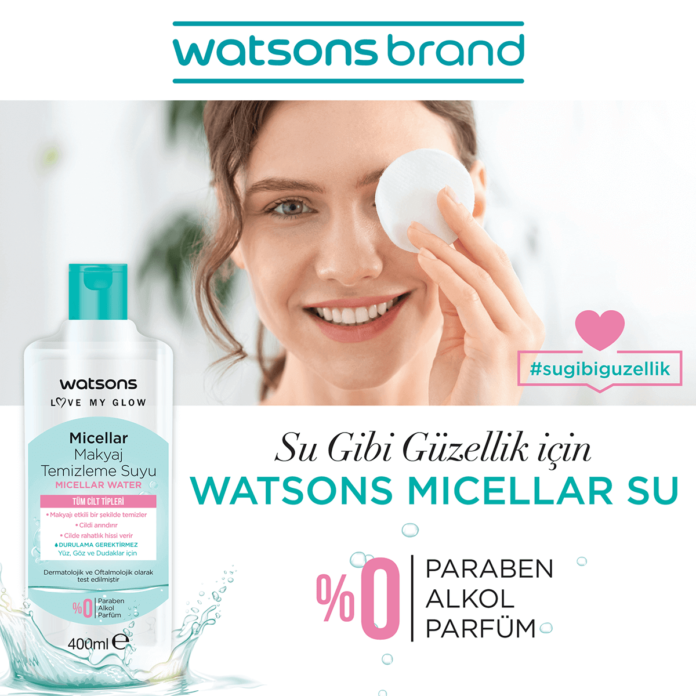 Watsons Micellar Makyaj Temizleme Suyu Basın Bülteni