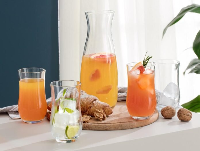 Meşrubat Bardakları ve Sürahiler Madame Coco’dan Sofralara Çok Yakışaca