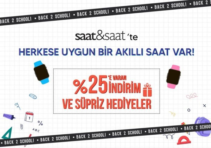 Saat&Saat’te Herkese Uygun Bir Akıllı Saat Var!